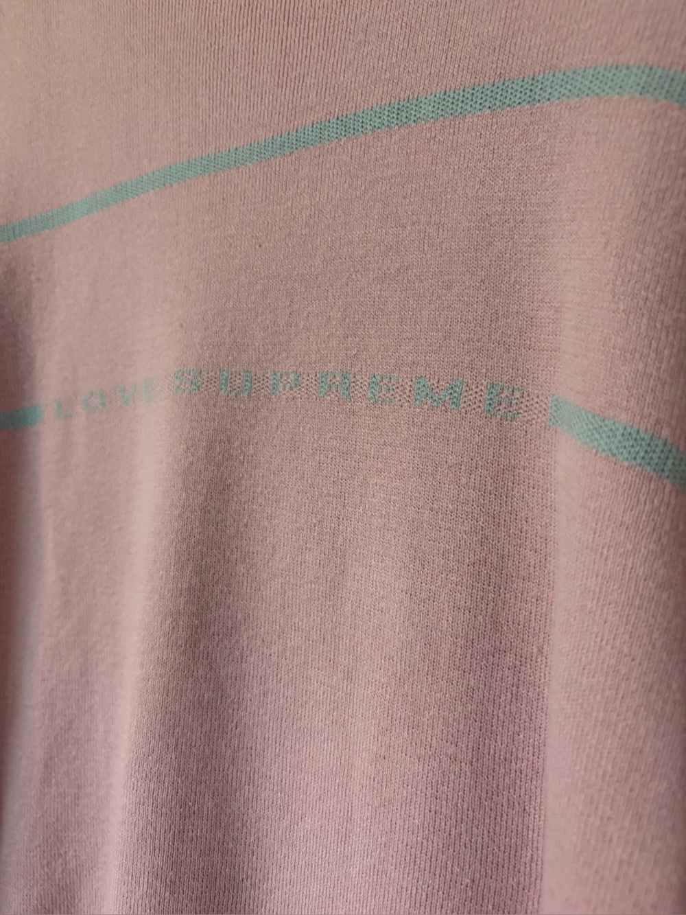 "Love Supreme" Supreme Knit Sweater - Medium - Picture 4 of 9